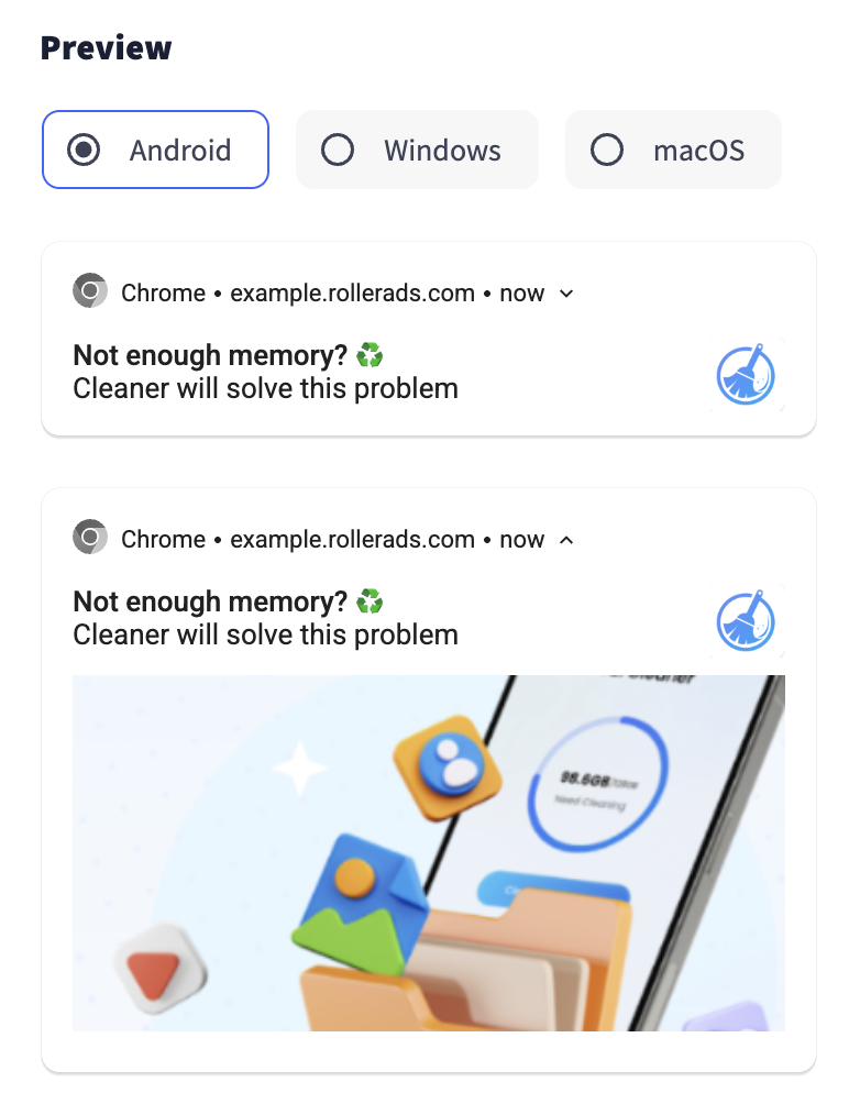 Настройка кампании с CPA Goal креативы | Изображение 5