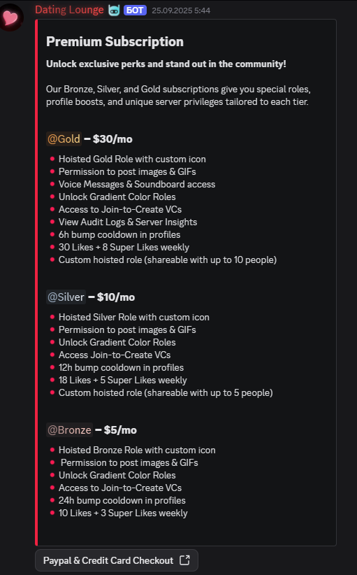 Платный контент Discord | Изображение 9