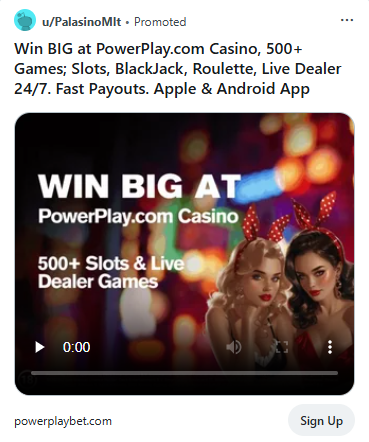Гемблинг в Reddit Ads | Изображение 1