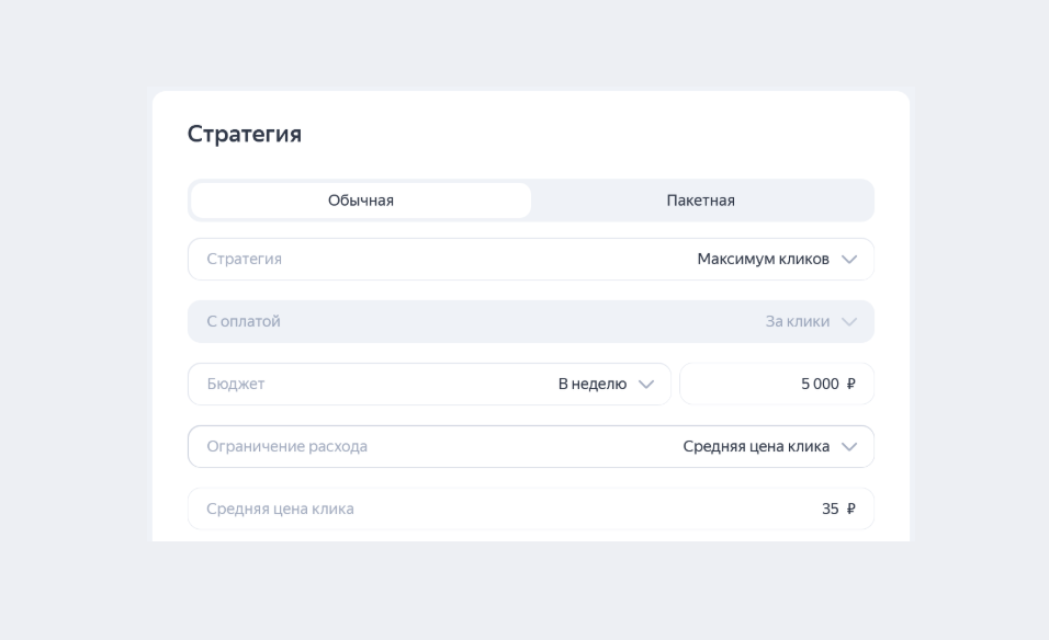 Настройка рекламной стратегии в Яндекс Директ | Изображение 5
