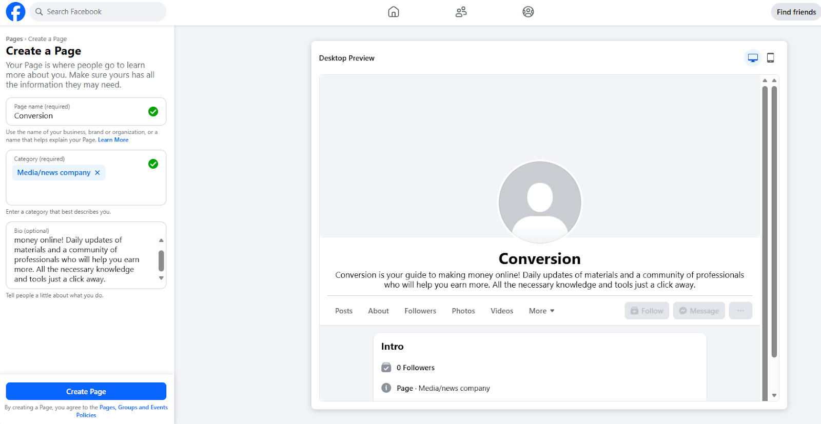 Создание Fan Page Facebook | Изображение 9