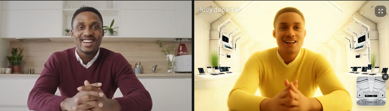 Замена фона на видео Lucy 2.0 | Изображение 6