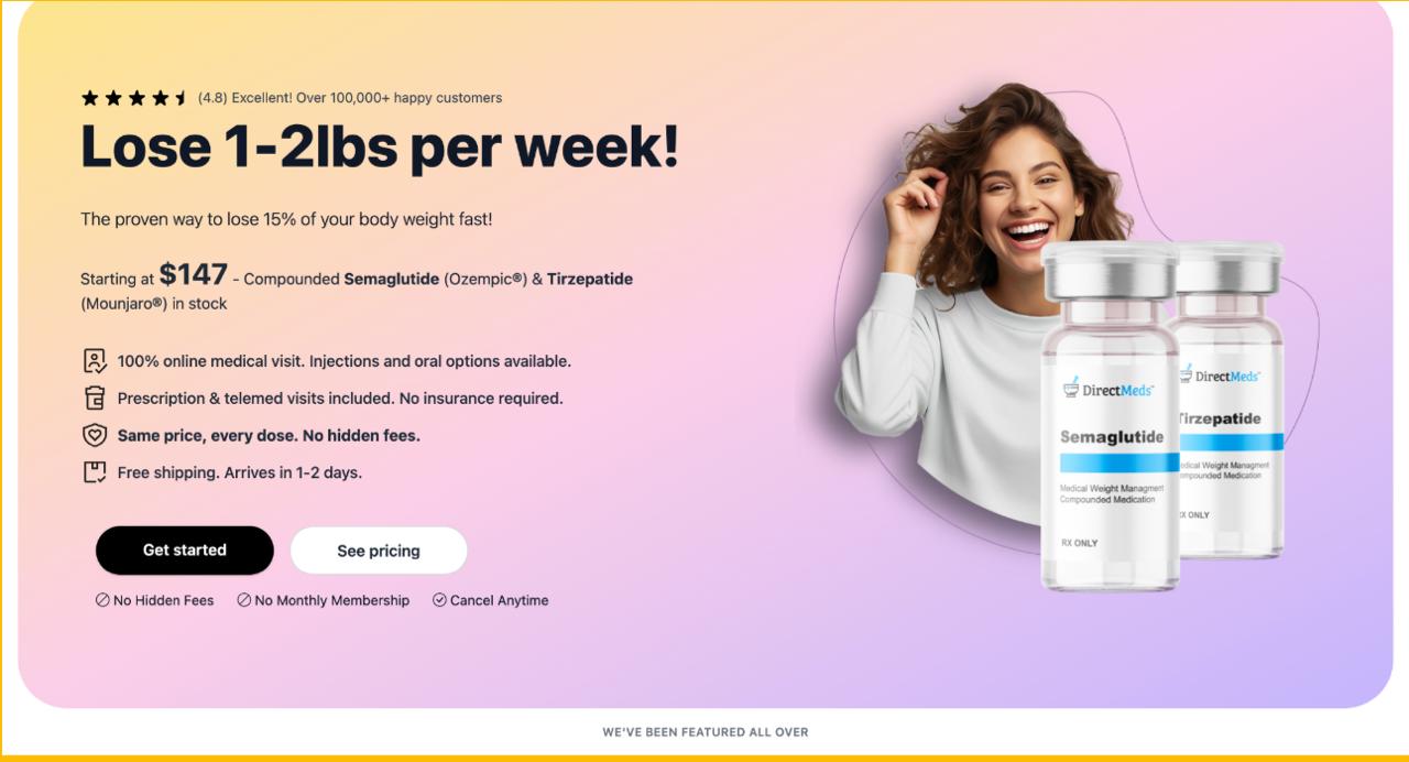 Пример лендинга для GLP-1-оффера | Изображение 11