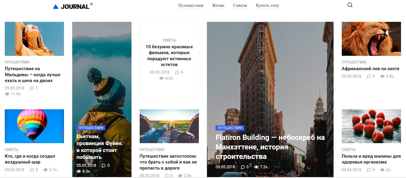 Темы для блога вордпрес | Изображение 11