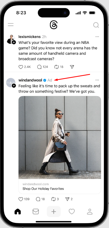 Рекламный кабинет в Threads | Изображение 9