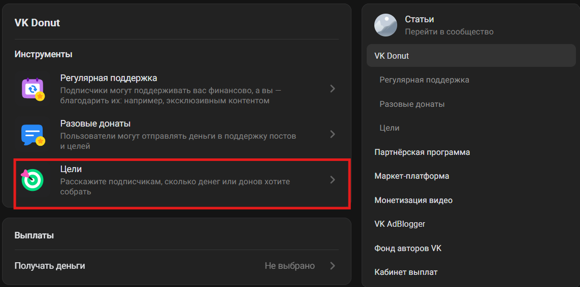 Как аудитория VK может поддержать криатора | Изображение 11
