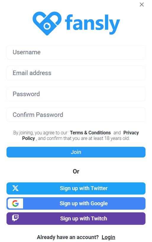 Как зарегистрироваться на Fansly | Изображение 2