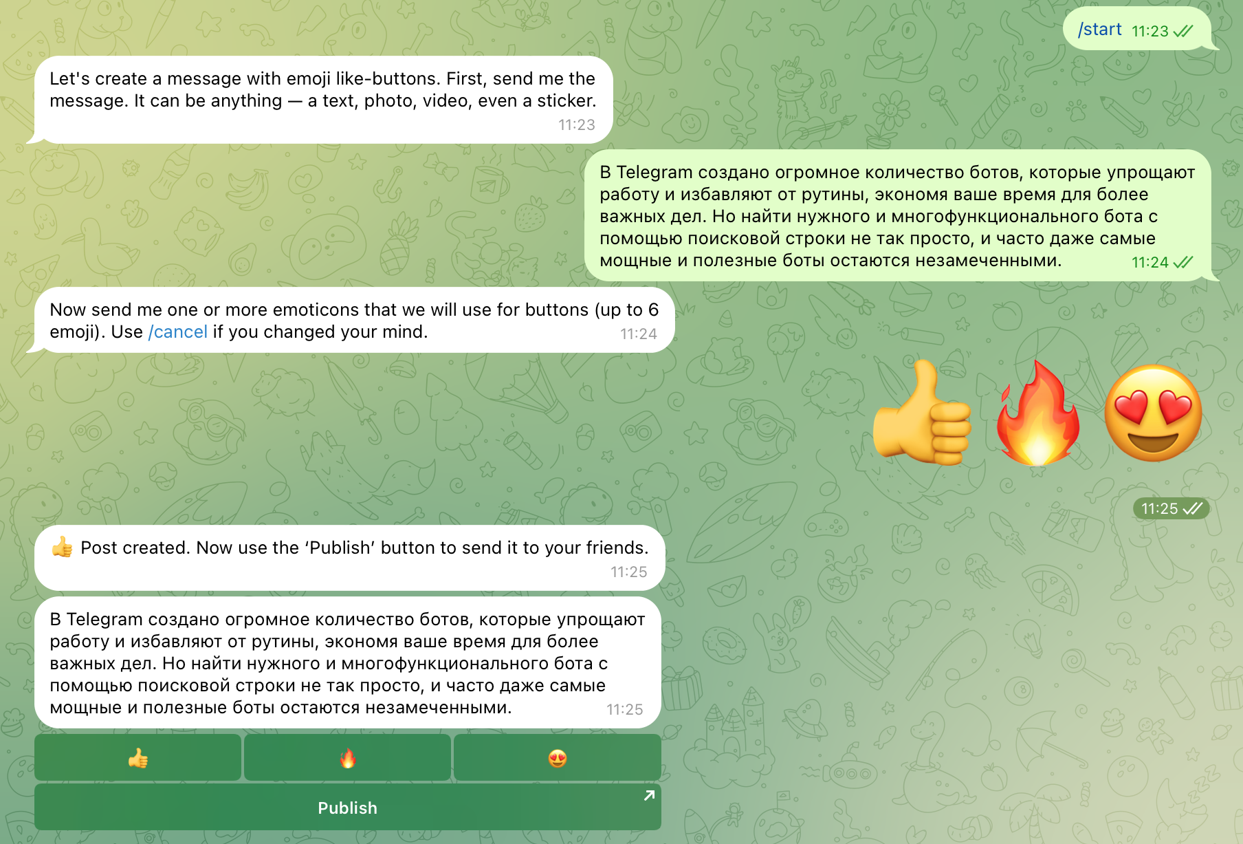 Бот для добавления кнопок в Телеграм | Изображение 30