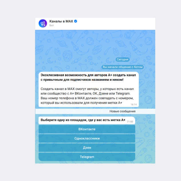 Как создать канал с меткой А+ в Макс | Изображение 15