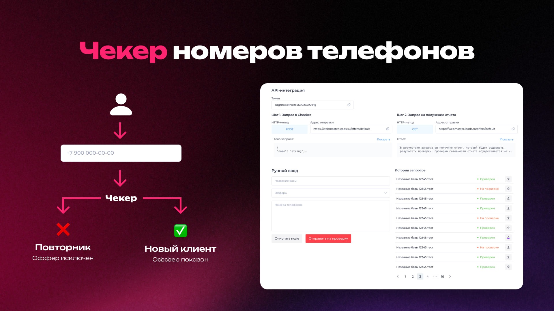 Чекер номеров телефонов LEADS SU | Изображение 10