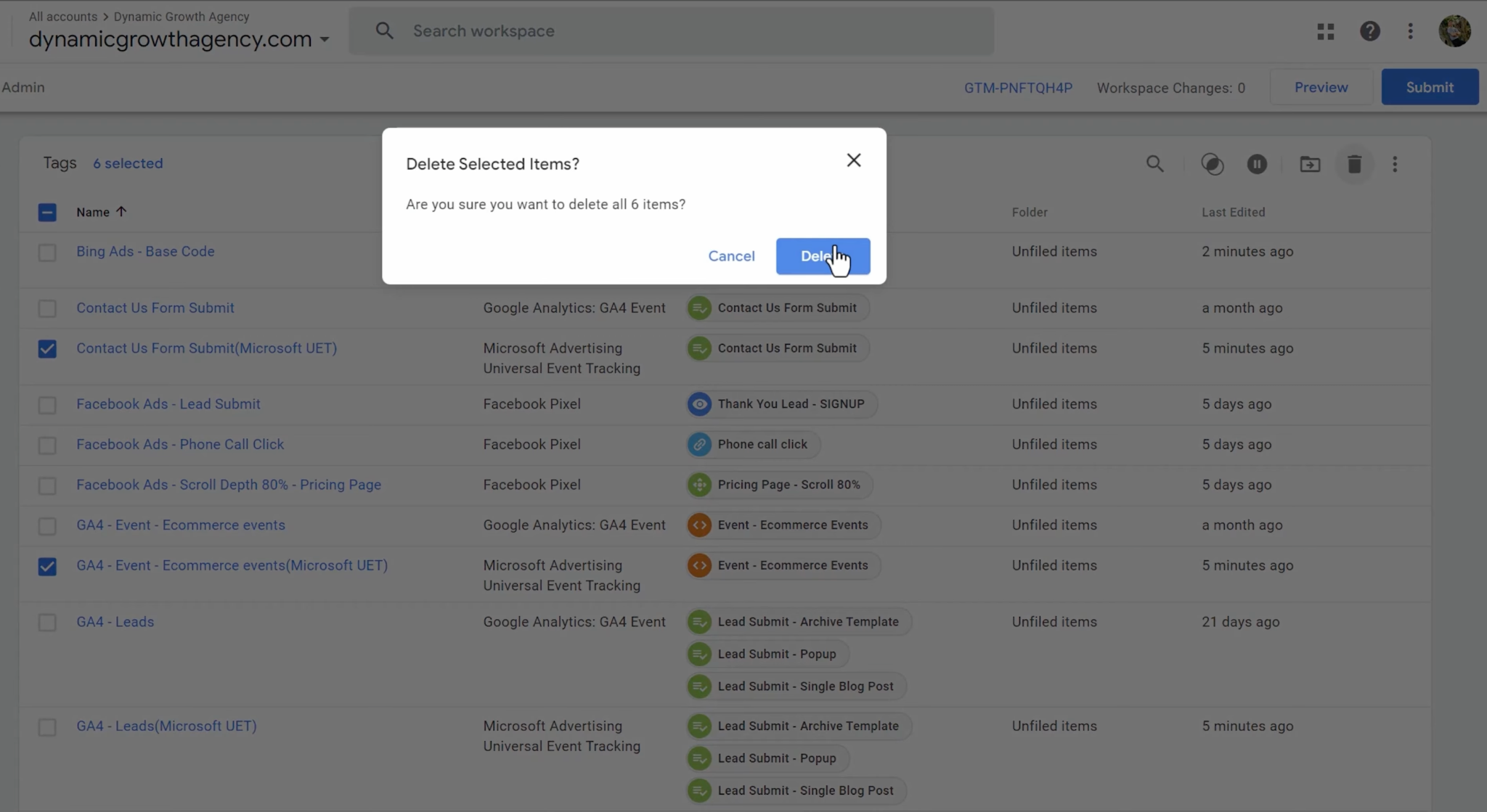 Как создать события в Google Tag Manager | Изображение 48