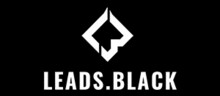 Логотип партнерской программы Leads.Black