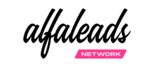 Логотип партнерской программы Alfaleads Network