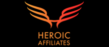 Логотип партнерской программы Heroic Affiliates